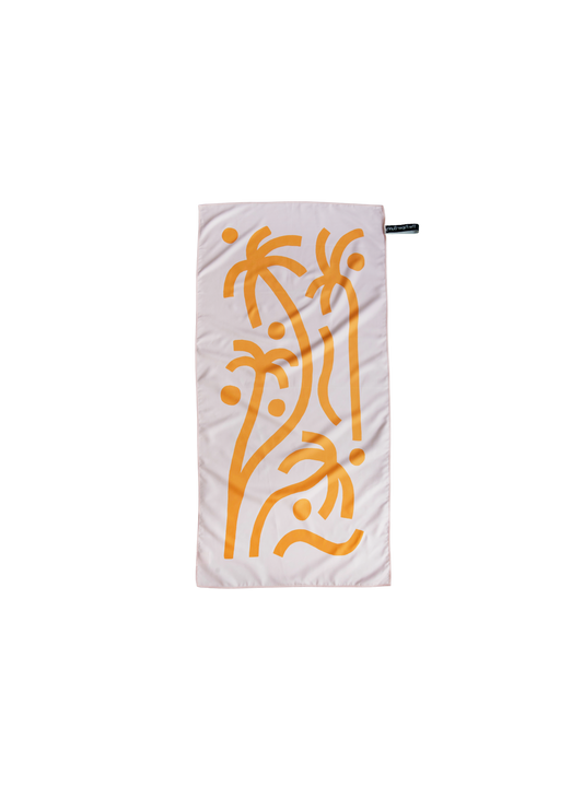 Mini Travel Towel (Palm Sunset)