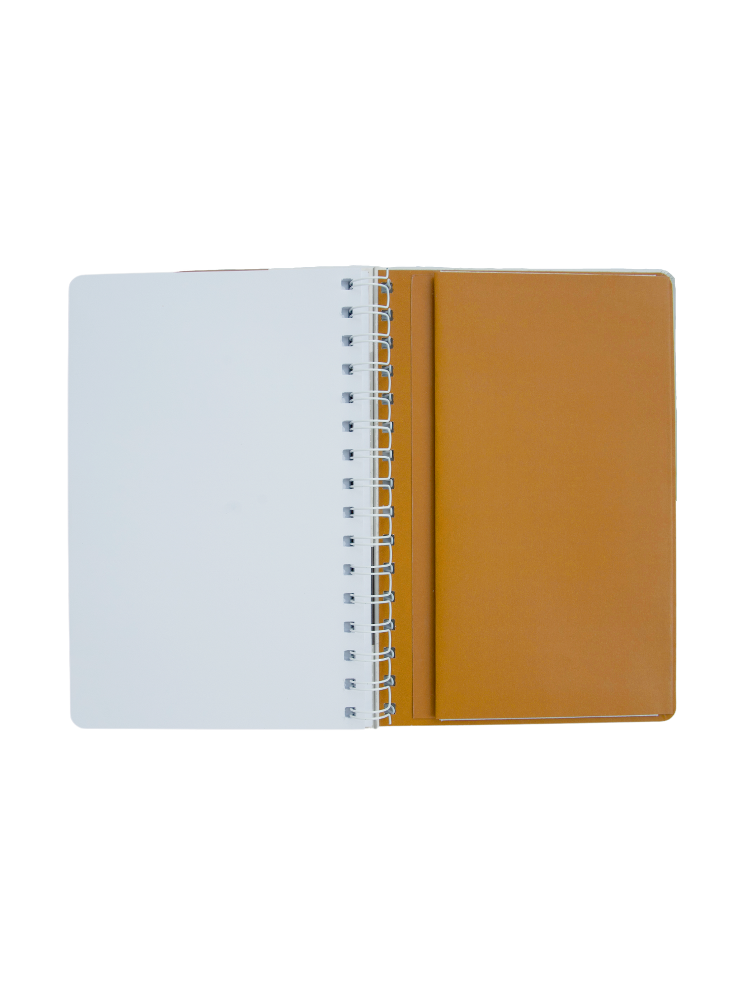 One Step At A Time Ring Bound A5 Lined and Blank Notebook