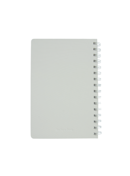 One Step At A Time Ring Bound A5 Lined and Blank Notebook