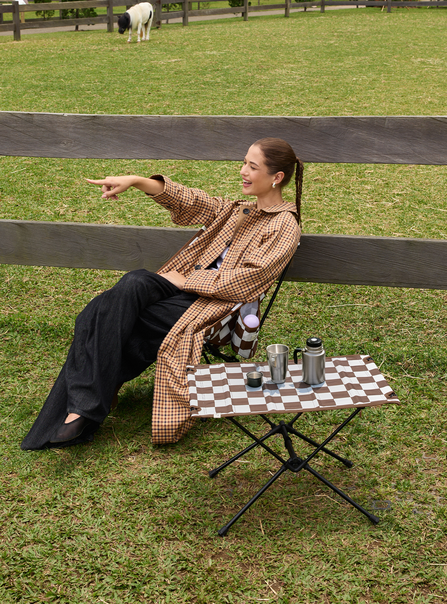 Basecamp Table (Cocoa Quilt)