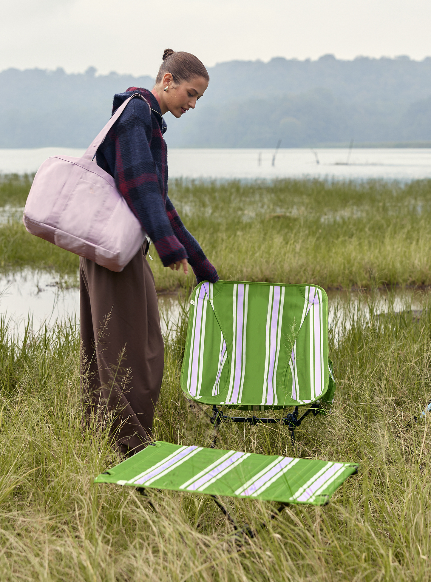 Basecamp Table (Cypress Stripes)