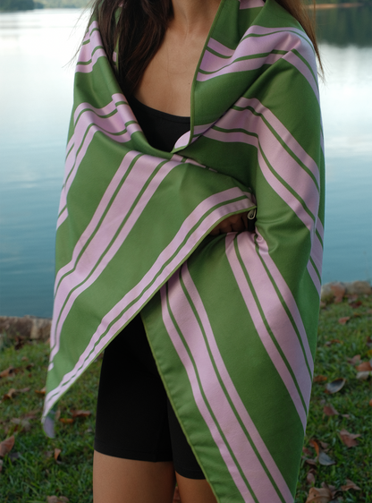 Travel Towel (Cypress Stripes)