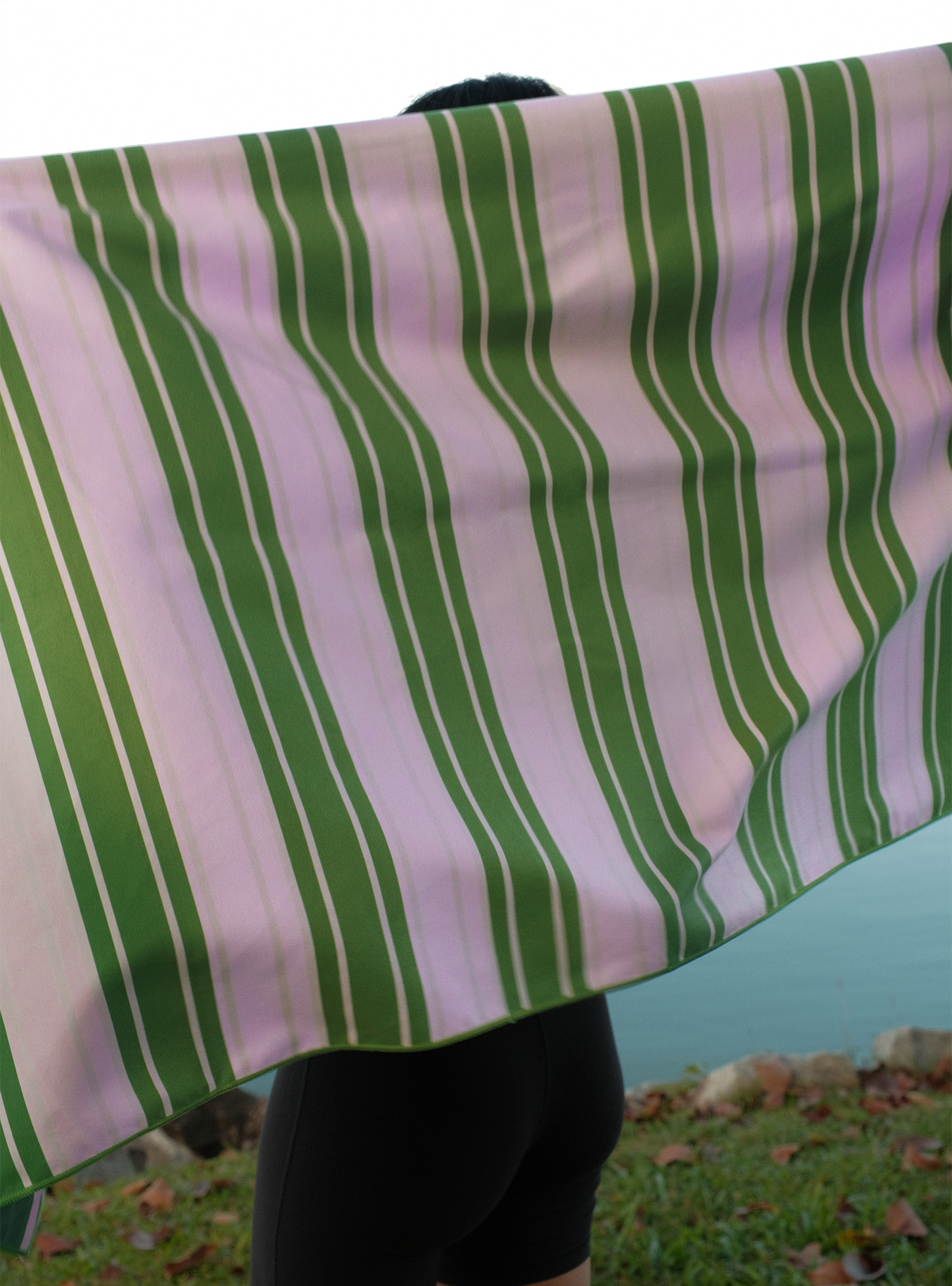Travel Towel (Cypress Stripes)