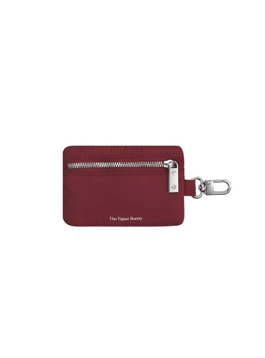 Puffer Card Pouch (Berry)