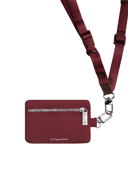 Puffer Card Pouch (Berry)