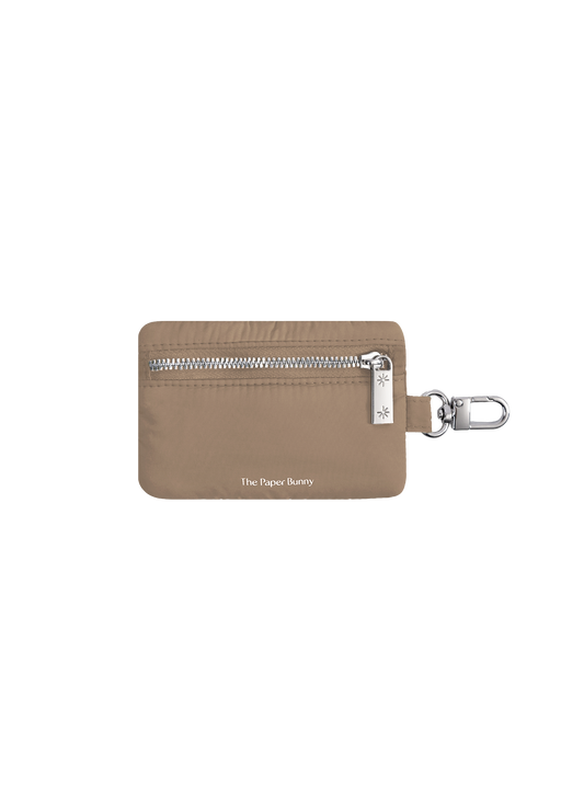 Puffer Card Pouch (Latte)