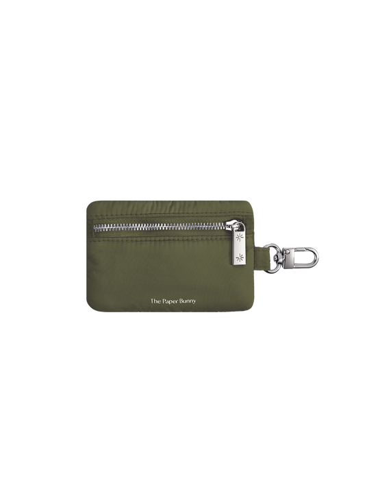 Puffer Card Pouch (Olive)