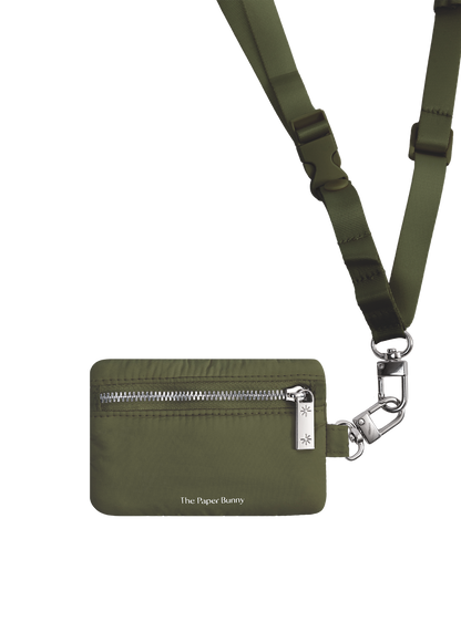 Puffer Card Pouch (Olive)