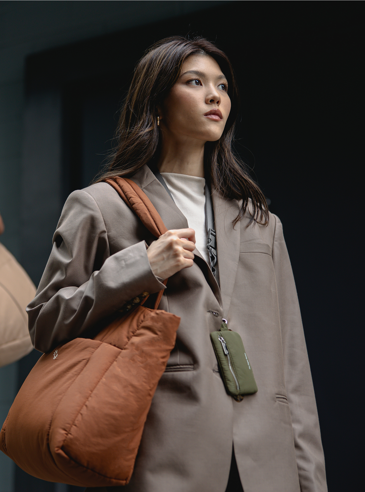 Puffer Card Pouch (Olive)