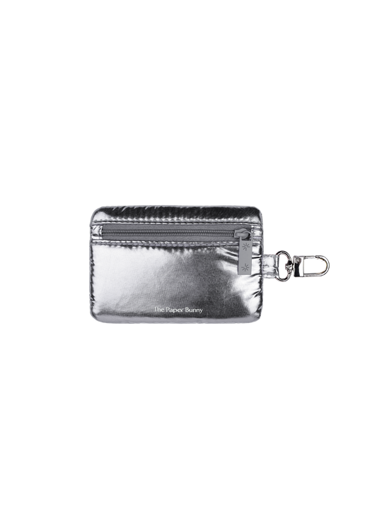 Puffer Card Pouch (Pewter)