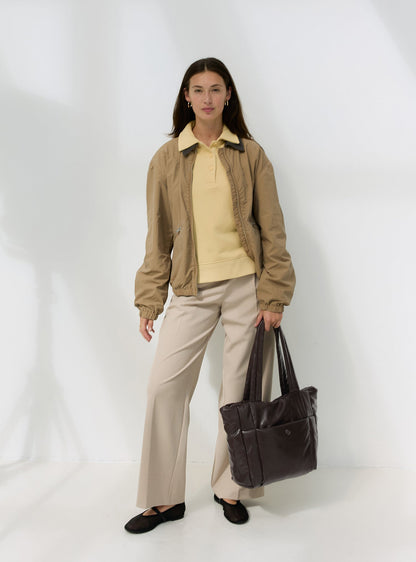 Puffer Shopper (Rich Espresso)