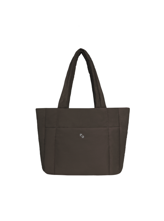 Puffer Shopper (Brunette)