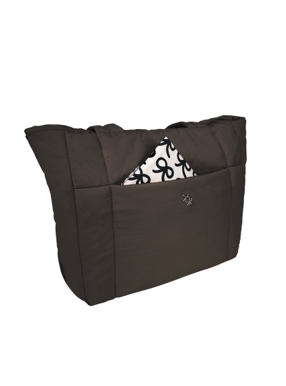 Puffer Shopper (Brunette)