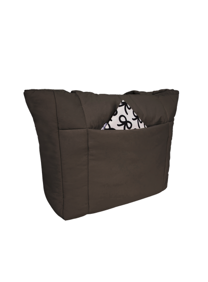 Puffer Shopper (Brunette)