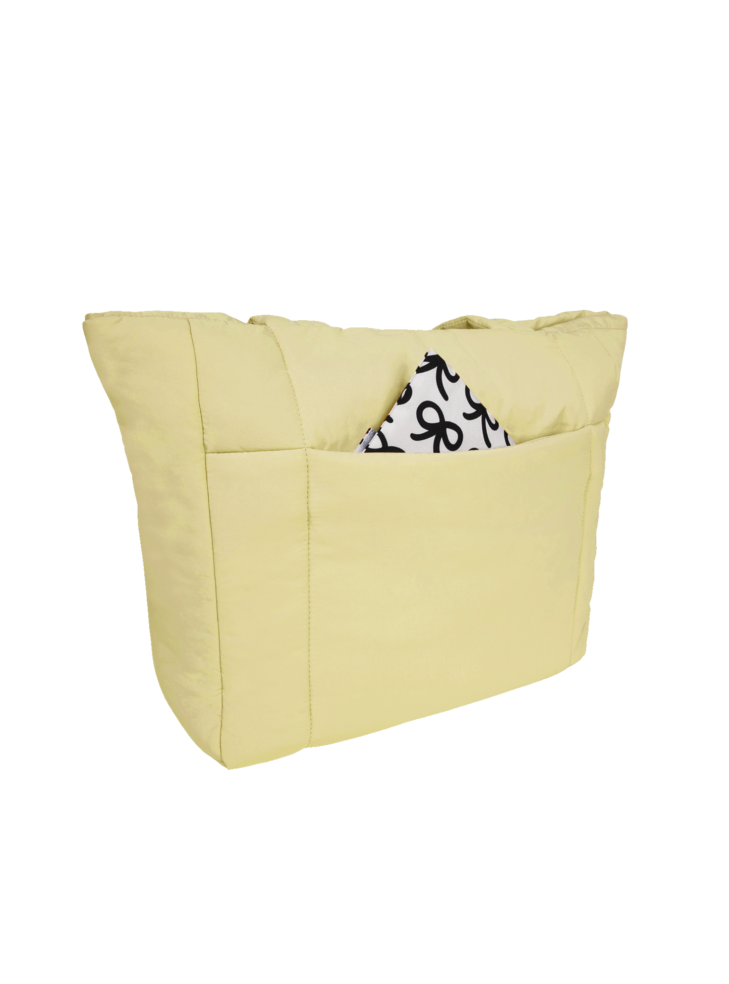 Puffer Shopper (Gloss Hay)