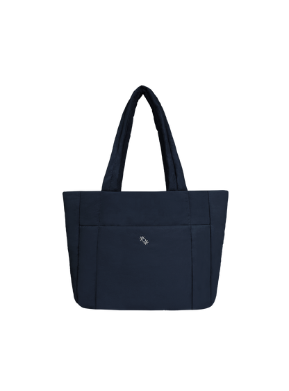 Puffer Shopper (Gloss Navy)
