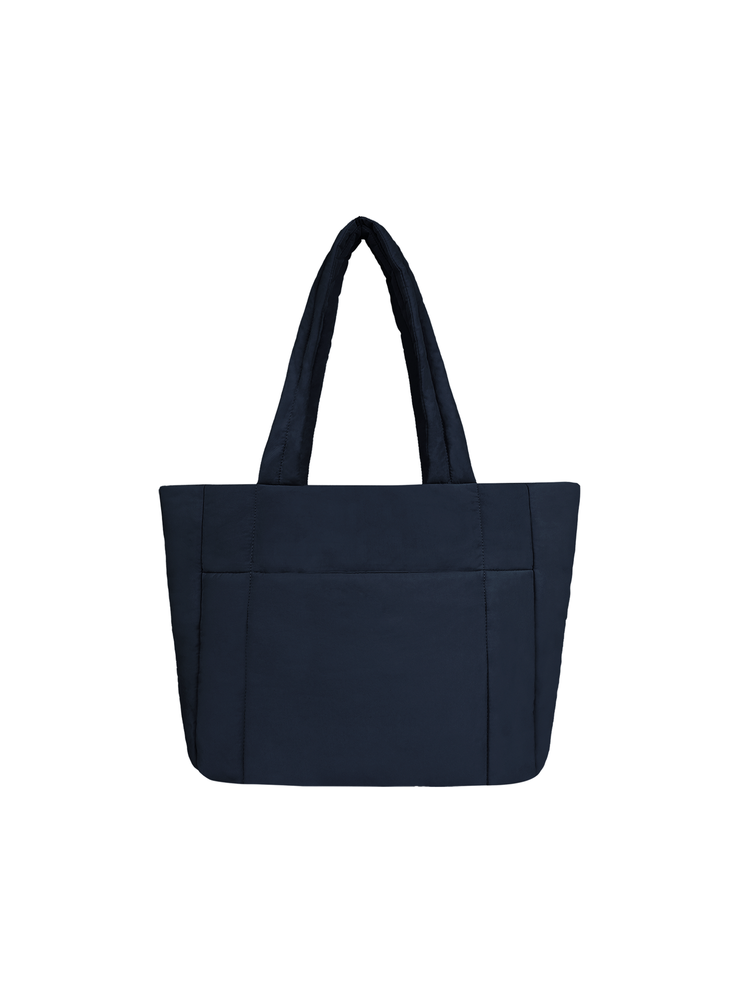 Puffer Shopper (Gloss Navy)