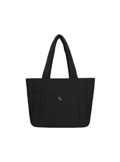 Puffer Shopper (Gloss Raven)