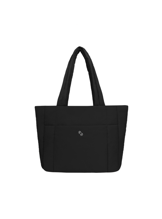 Puffer Shopper (Gloss Raven)