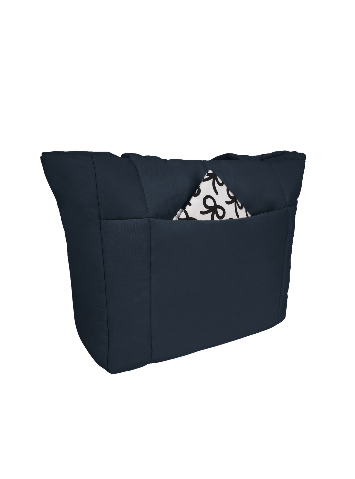 Puffer Shopper (Indigo)