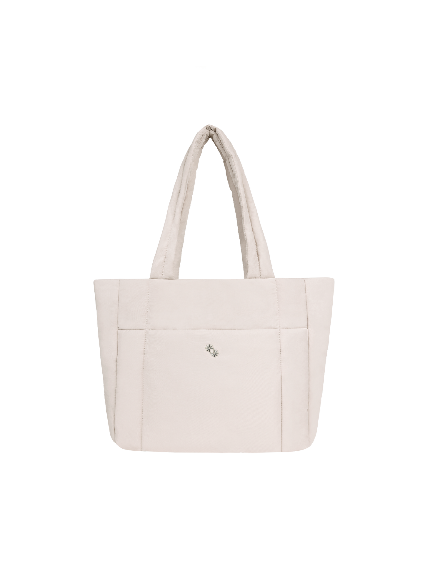 Puffer Shopper (Oyster)