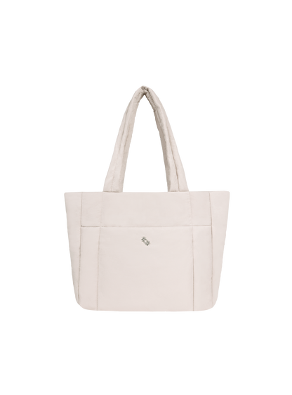 Puffer Shopper (Oyster)