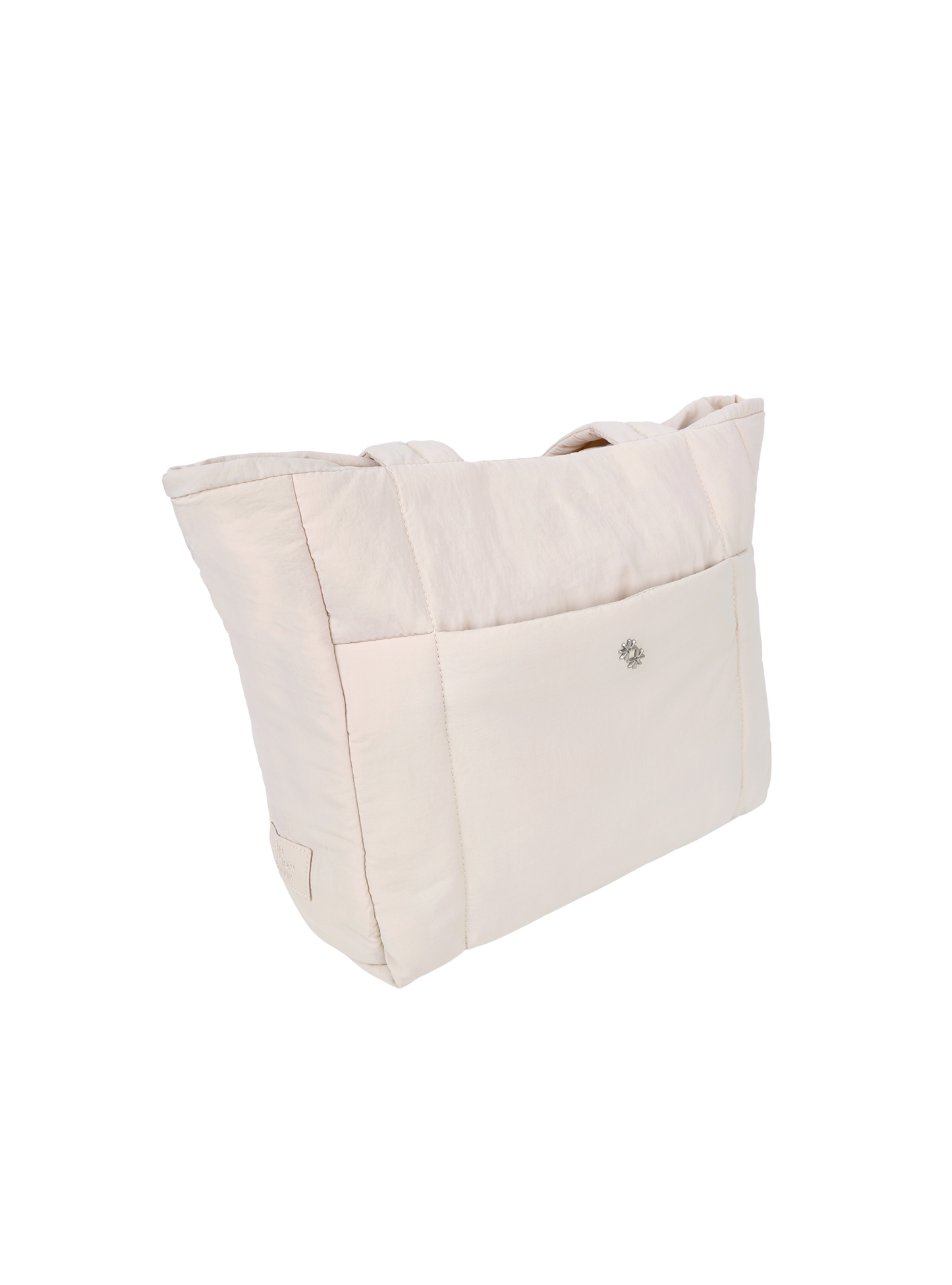 Puffer Shopper (Oyster)