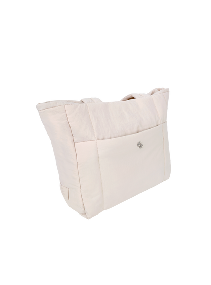 Puffer Shopper (Oyster)
