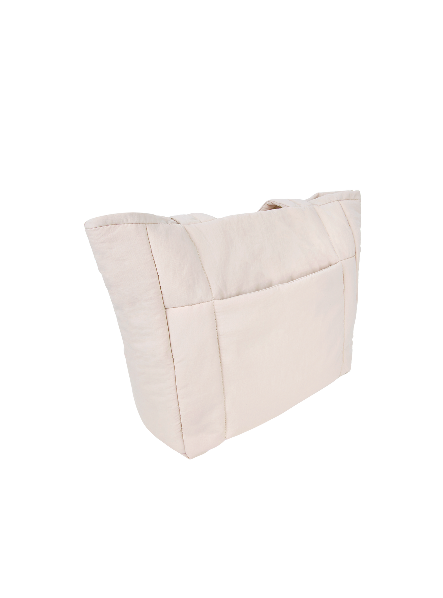Puffer Shopper (Oyster)