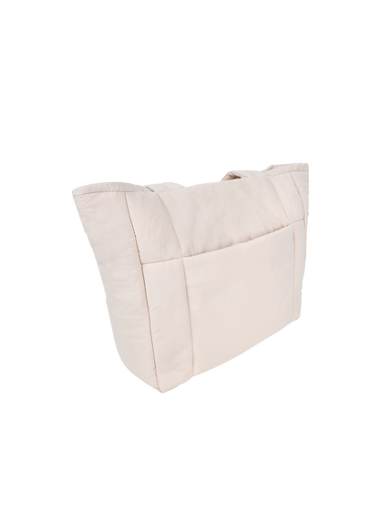 Puffer Shopper (Oyster)