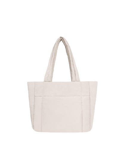 Puffer Shopper (Oyster)