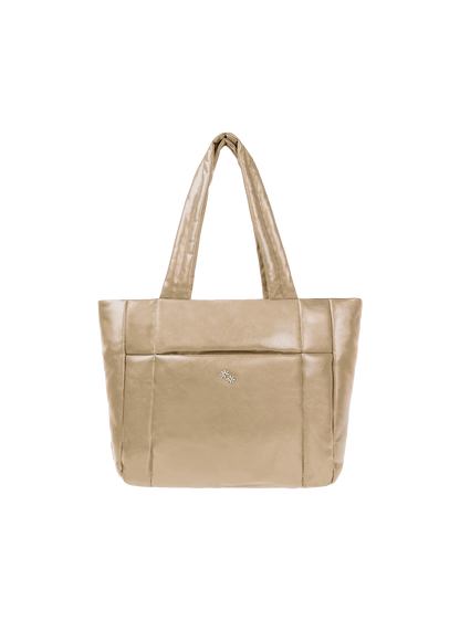 Puffer Shopper (Rich Cappuccino)