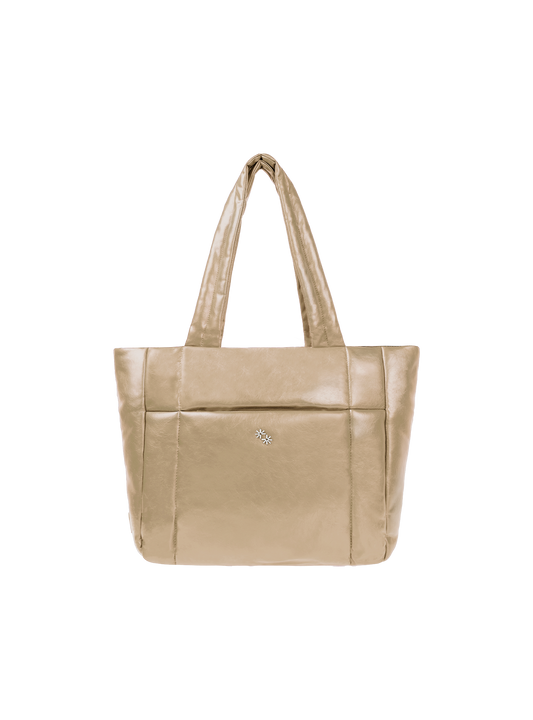 Puffer Shopper (Rich Cappuccino)