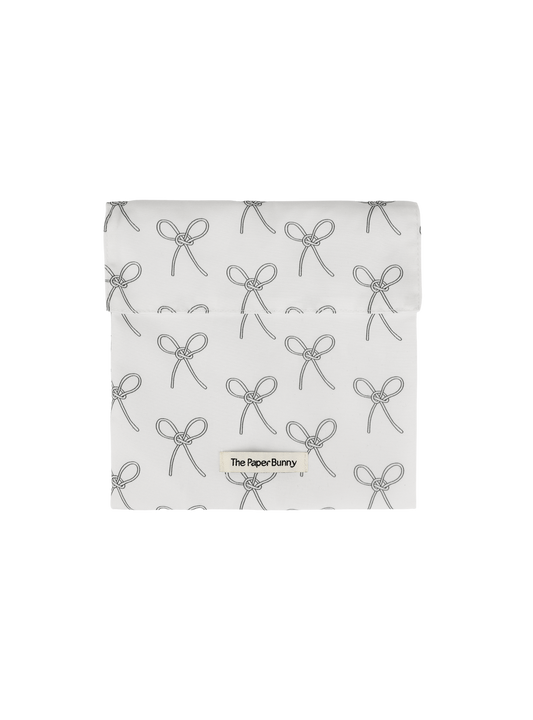 Regular Pocket Pouch (Ribbon Cream)