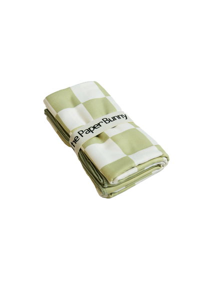 Travel Towel (Checkered Sage)