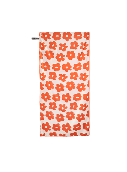 Travel Towel (Daisies Scarlet)