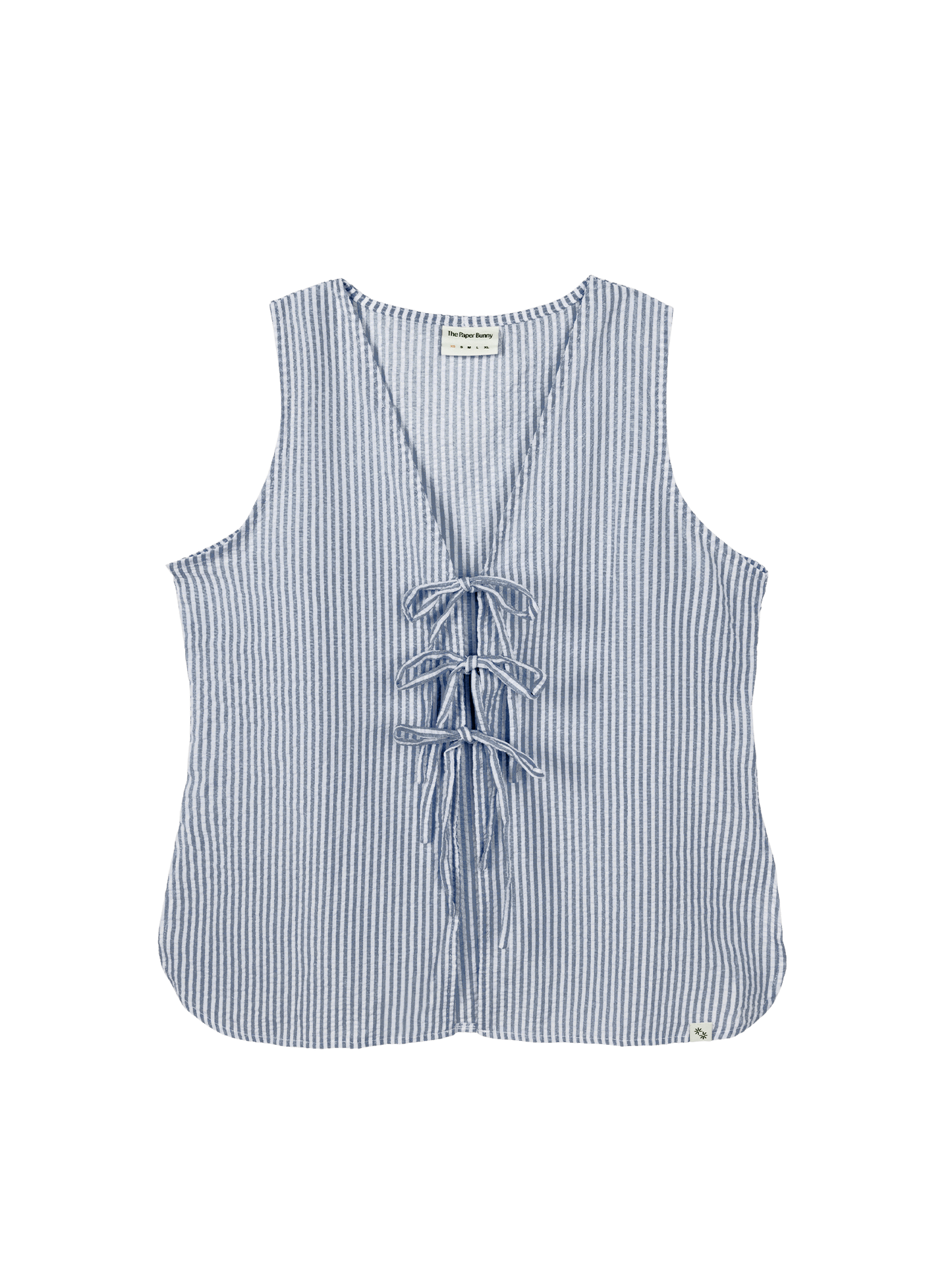 Relaxed Tie Vest (Bay)