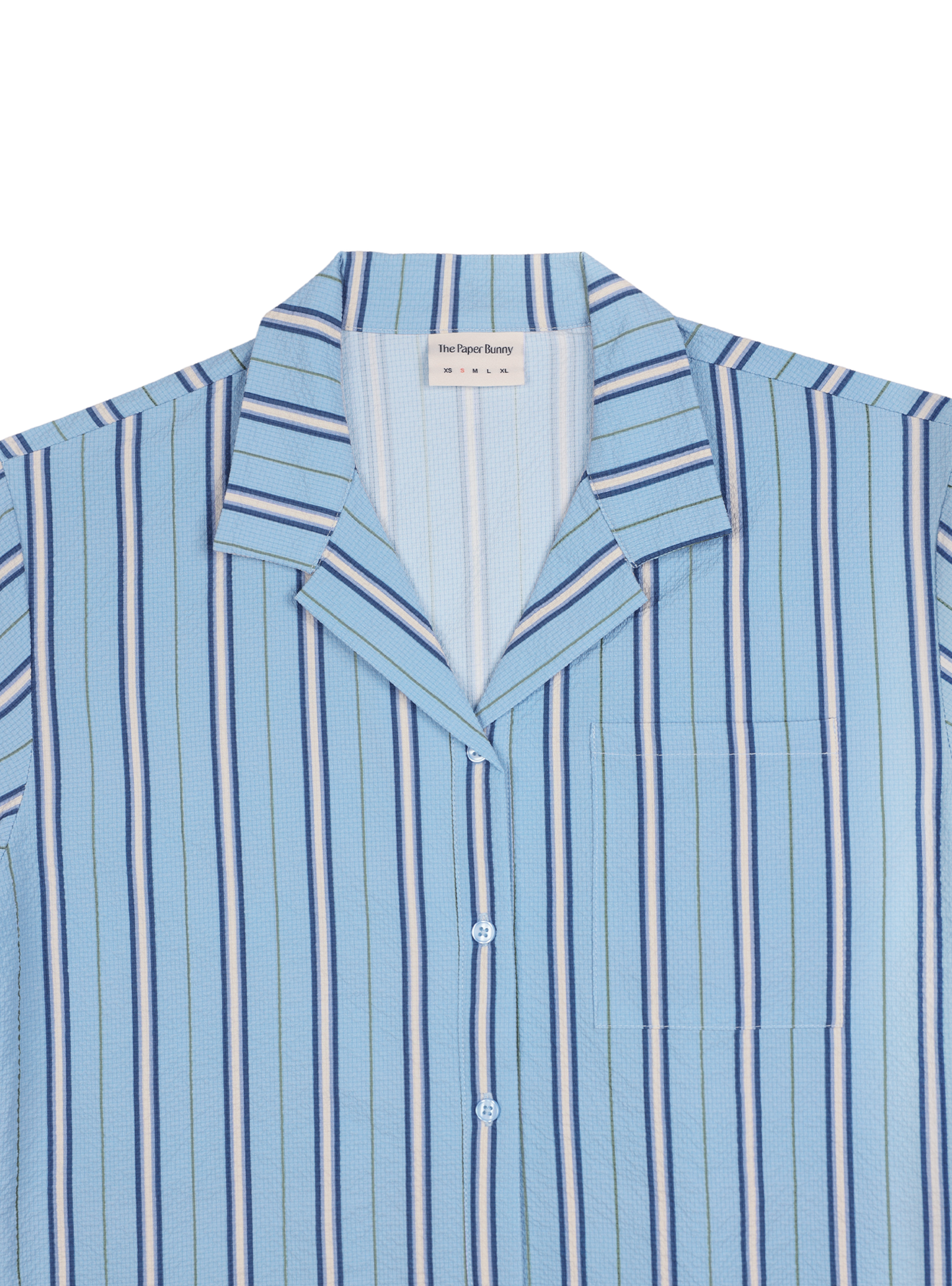 Resort Shirt (Blue Stripes)