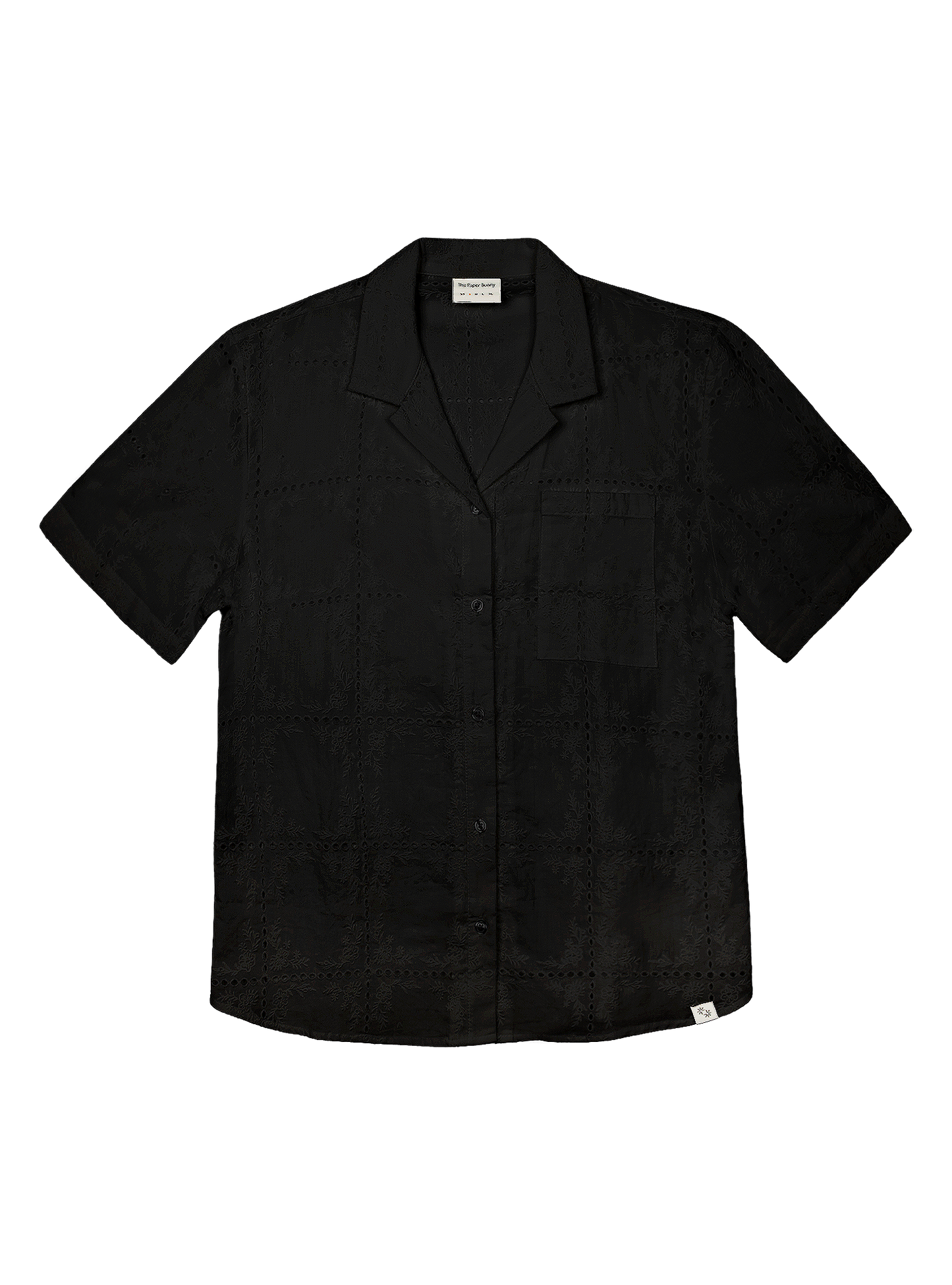 Resort Shirt (Broderie Black)
