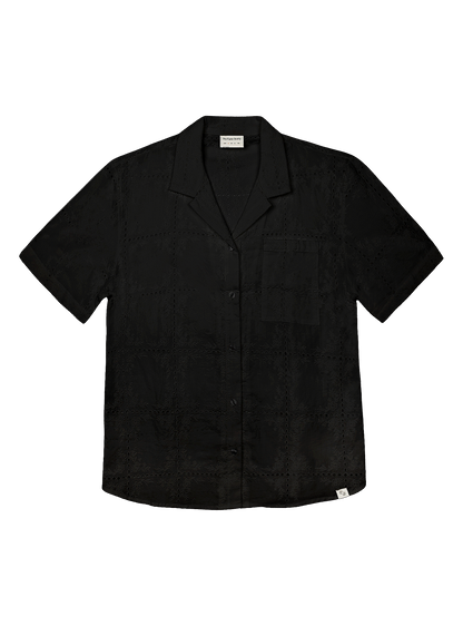 Resort Shirt (Broderie Black)
