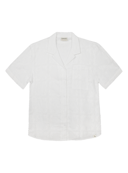 Resort Shirt (Broderie Ivory)