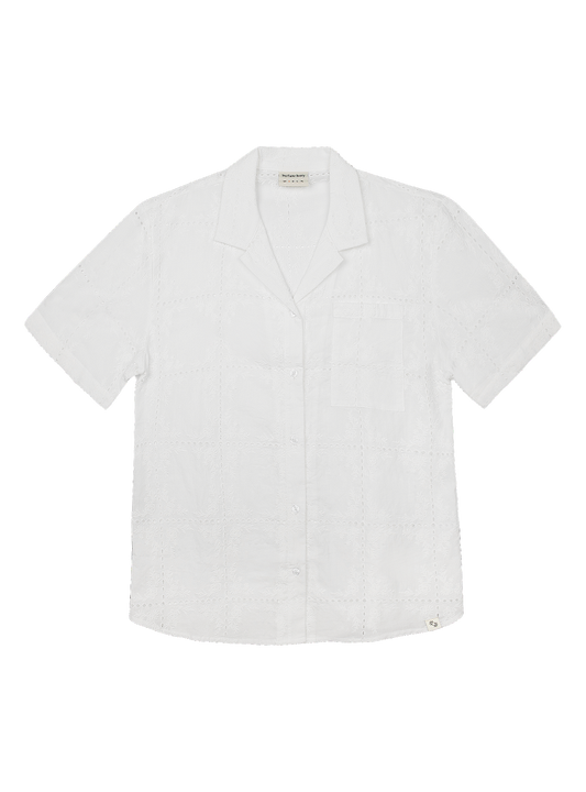 Resort Shirt (Broderie Ivory)