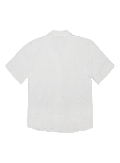 Resort Shirt (Broderie Ivory)