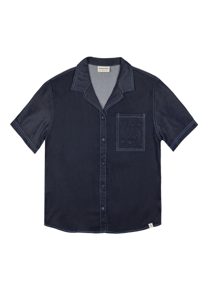 Resort Shirt (Dark Chambray)