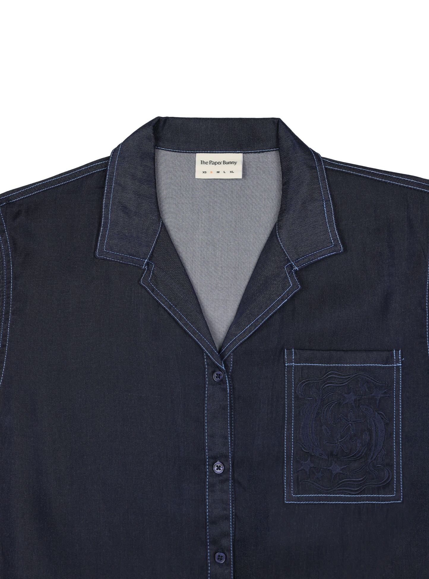 Resort Shirt (Dark Chambray)