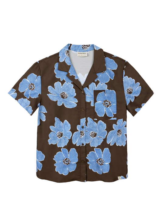 Resort Shirt (Poppy Chocolate)