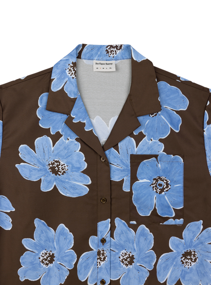 Resort Shirt (Poppy Chocolate)