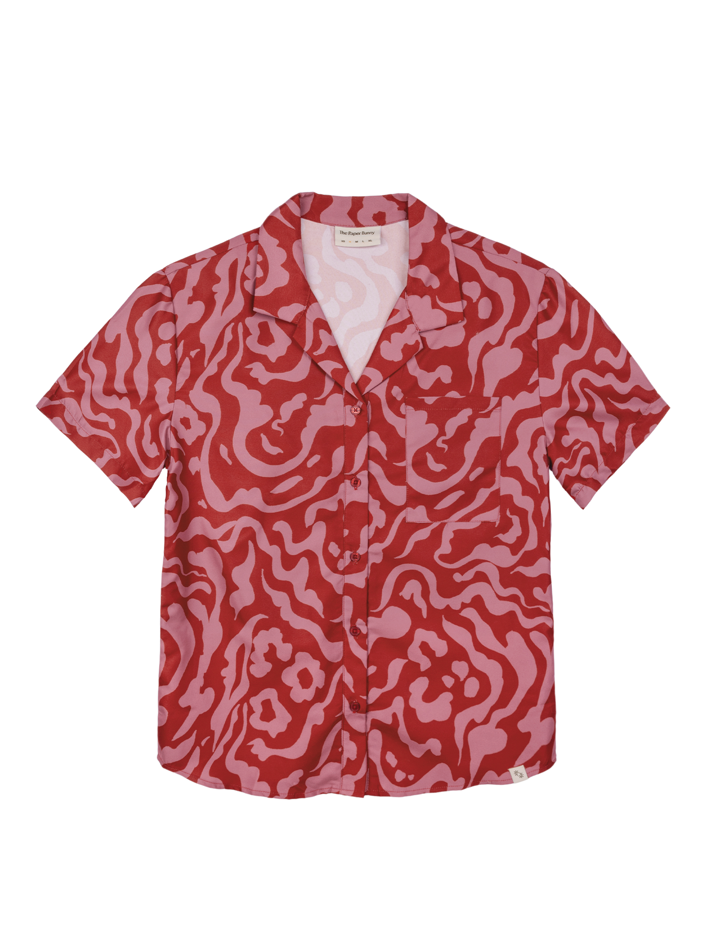 Resort Shirt (Smoke Crimson)