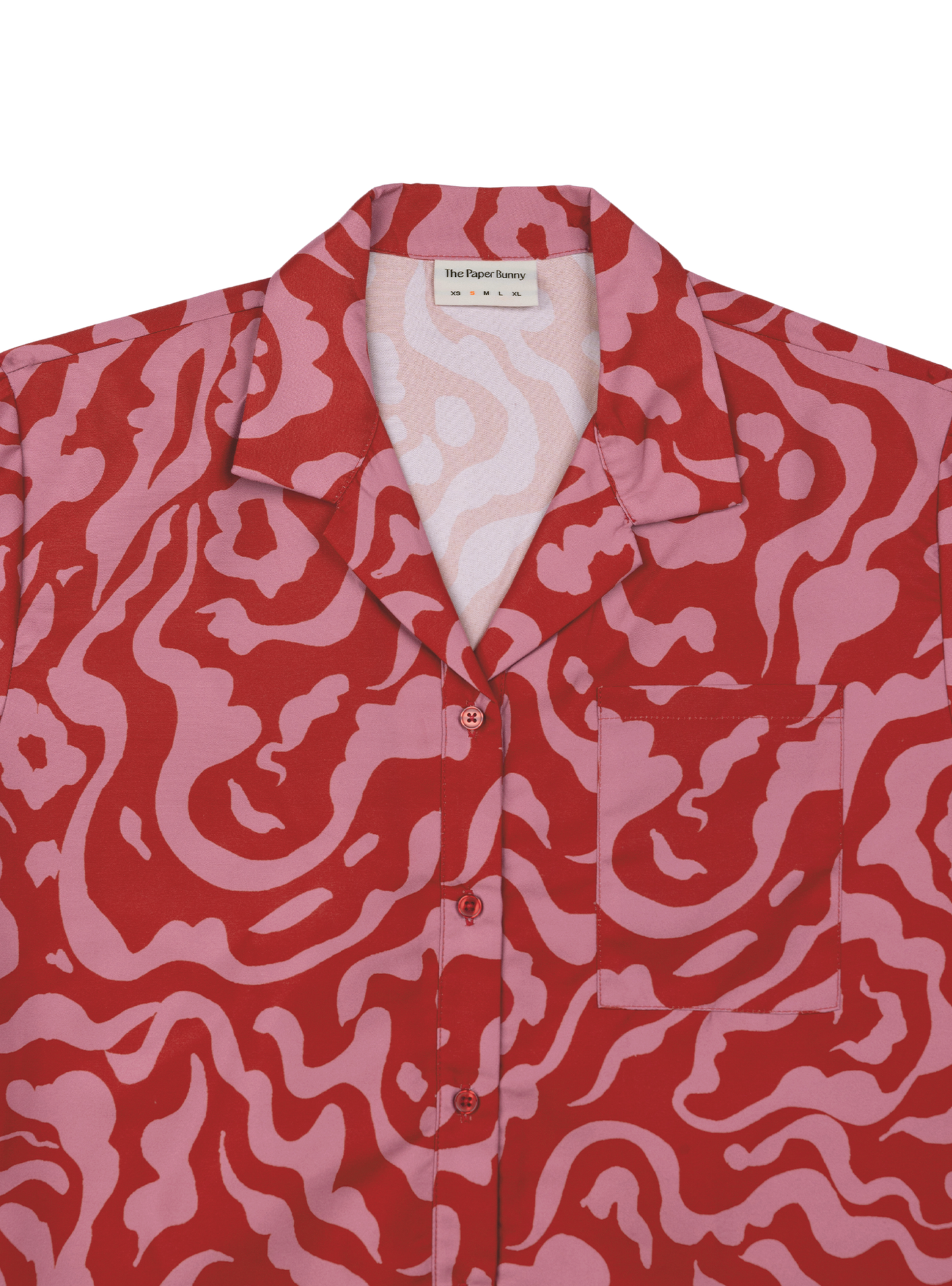 Resort Shirt (Smoke Crimson)