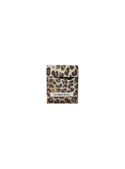 Reusable Bottle Bag (Leopard)
